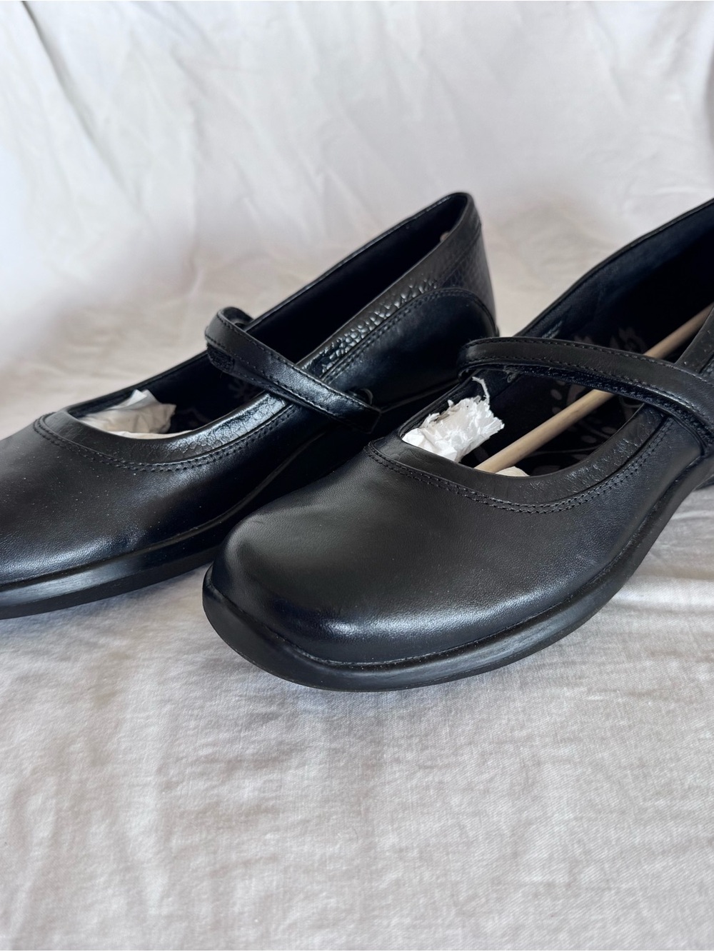 Aetrex 9 N Black Mary Jane loafer sneakers NEW